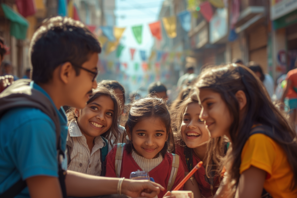 Shishu English bolte voy — children building English speaking confidence in LELE kids class Kolkata