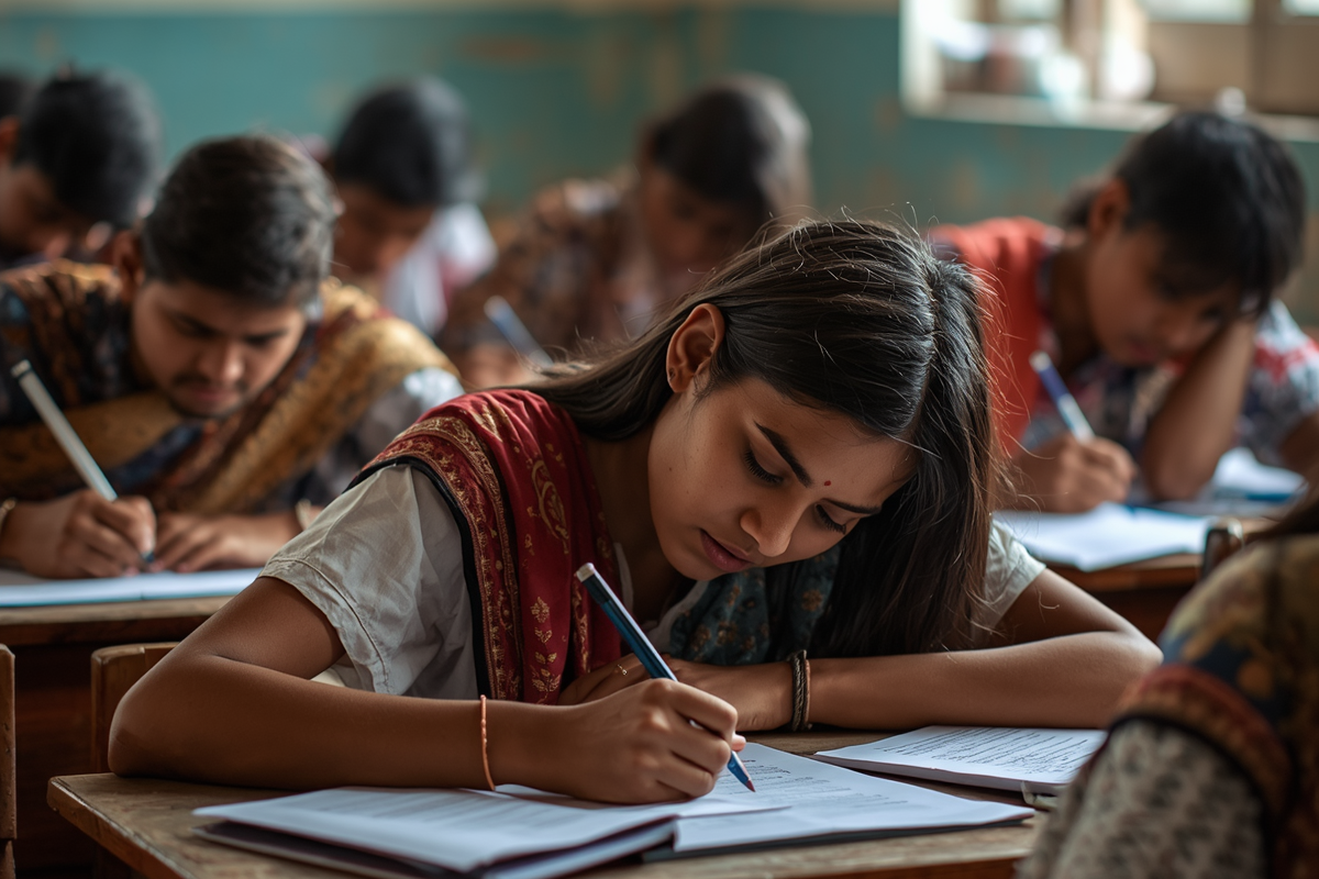 English grammar tuition classes Kolkata — LELE Class 12 students learning advanced grammar and essay writing for board exams