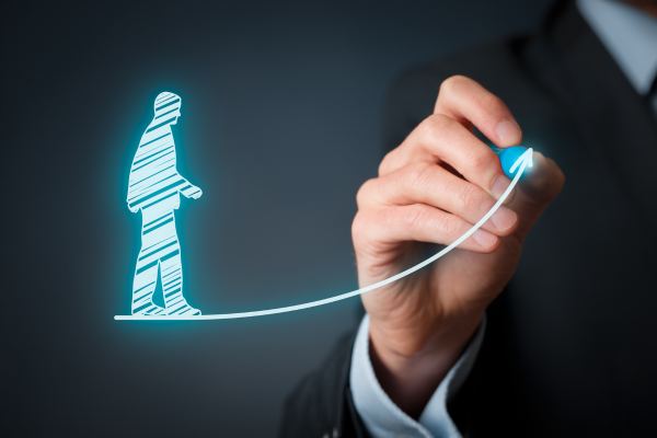 Career confidence ki Bengali guide — Bengali professional showing strong posture and confident smile in a modern Kolkata workspace